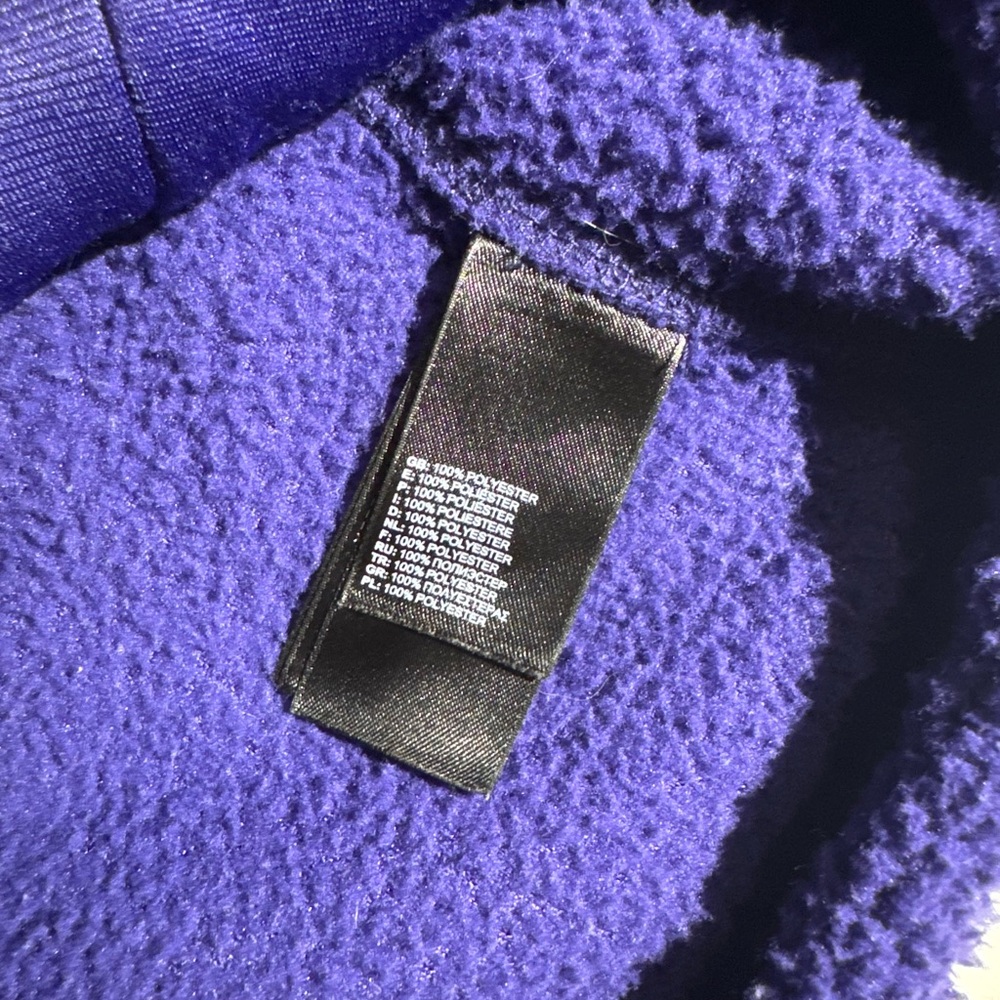 The North Face Purple Pullover 1/4 Button Up Women’s Medium - Picture 6 of 8